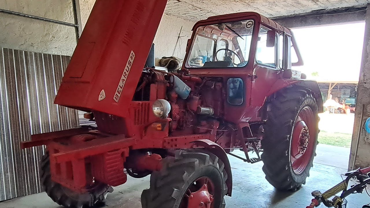 Wymiana oleju w Belarusie #belarus #tractor #agriculture #naprawa #warsztat #mtz