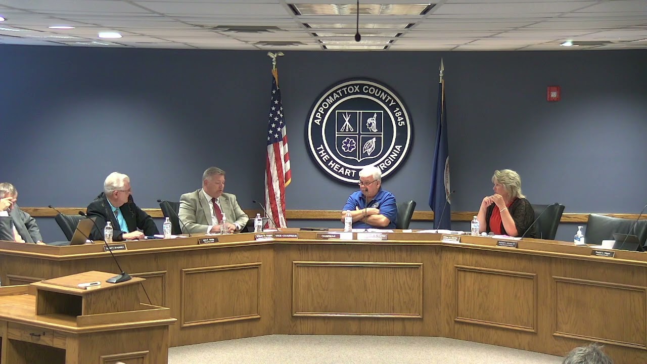 07/18/2022 - Appomattox County Board of Supervisors Meeting