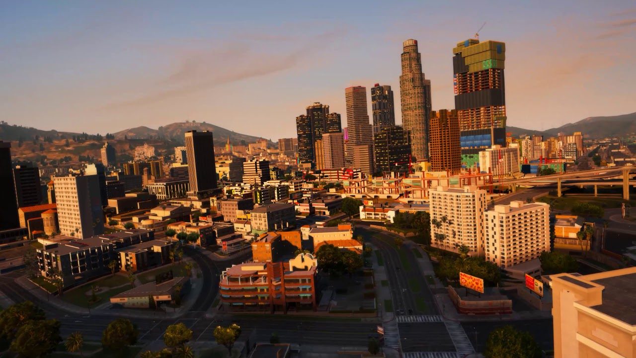 GTA 5 - Welcome to Los Santos (Cinematic Views)