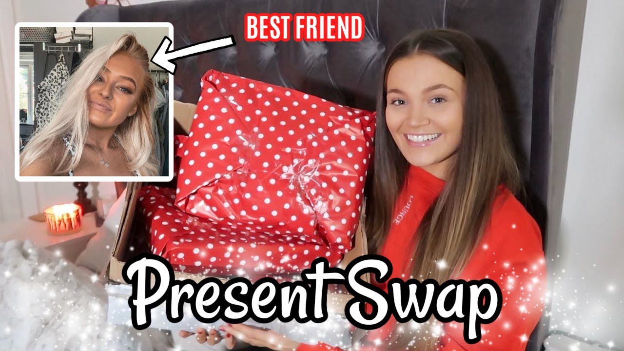 CHRISTMAS GIFT SWAP WITH MY BEST FRIEND