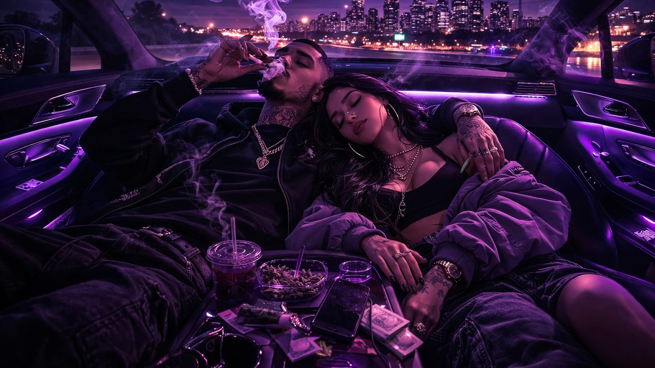 “Smoke Relax with Girlfriend in the Car” - 420 Vibe Music • Stoner Mood • OG Chill Rap Midnight