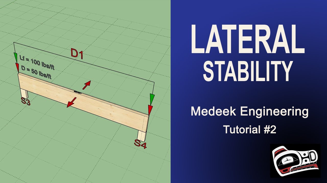 Medeek Engineering Plugin Tutorial 2 - Lateral Stability
