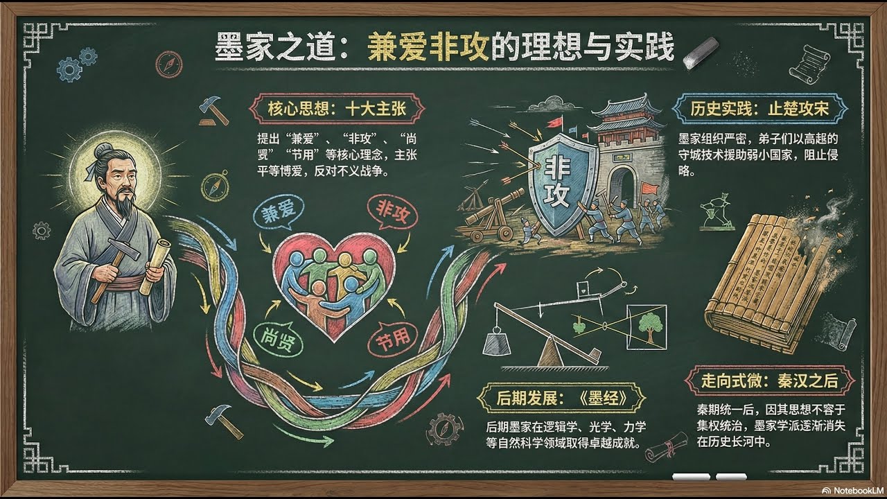《奇妙历史》春秋百家争鸣：墨者