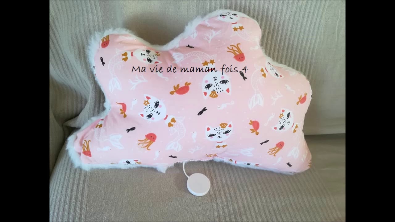 COUSSIN NUAGE MUSICAL