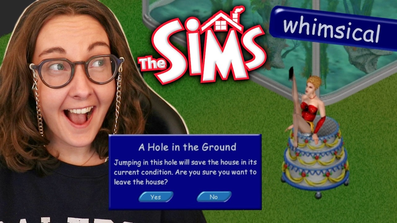 I need more whimsy in my life so I'm playing the ✨original Sims✨