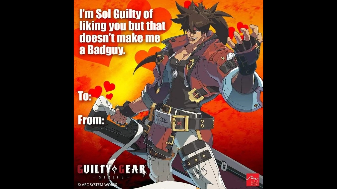 [GGST] my valentine is sol bad guy