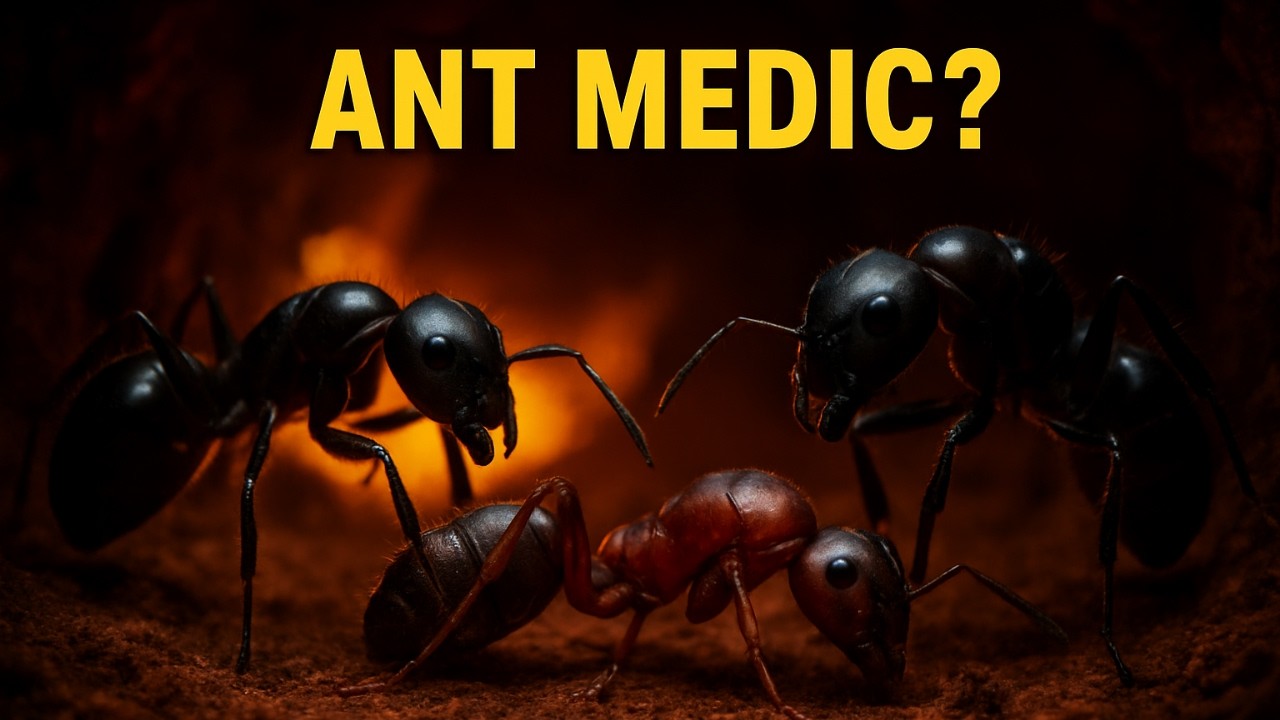 How Carpenter Ants Seem to Pick the Right Medic Every Time