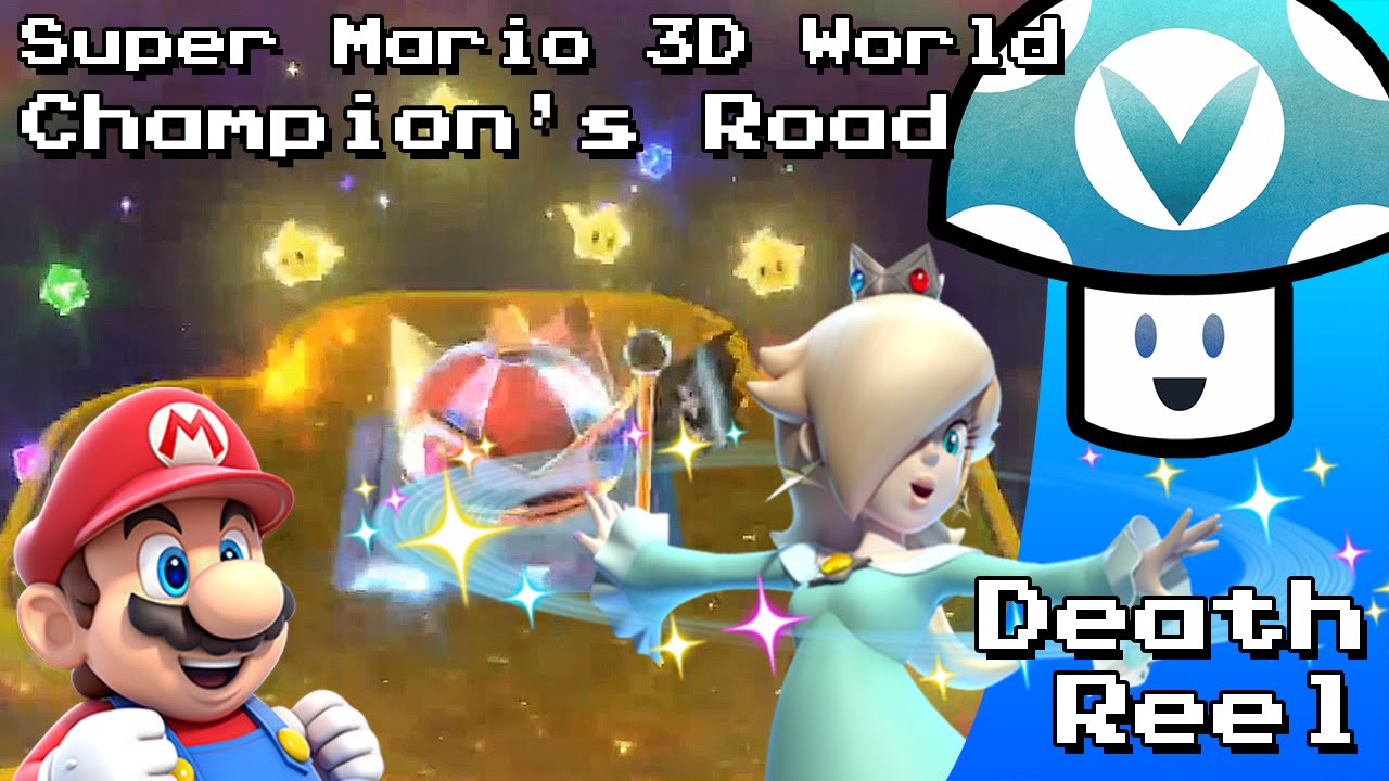 [Vinesauce] Vinny - Super Mario 3D World: Champion's Road Death Reel