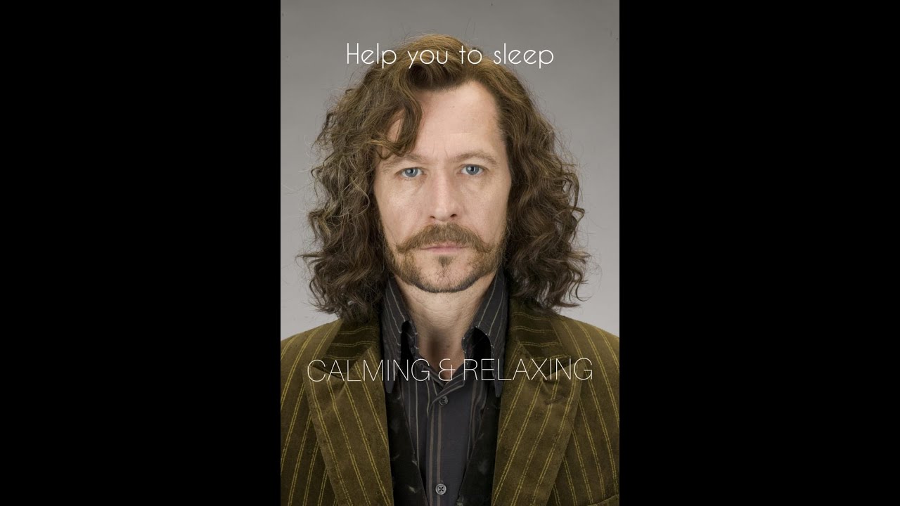 Sirius Black humming for you to help you sleep (Rain, Calming, Male Voice)