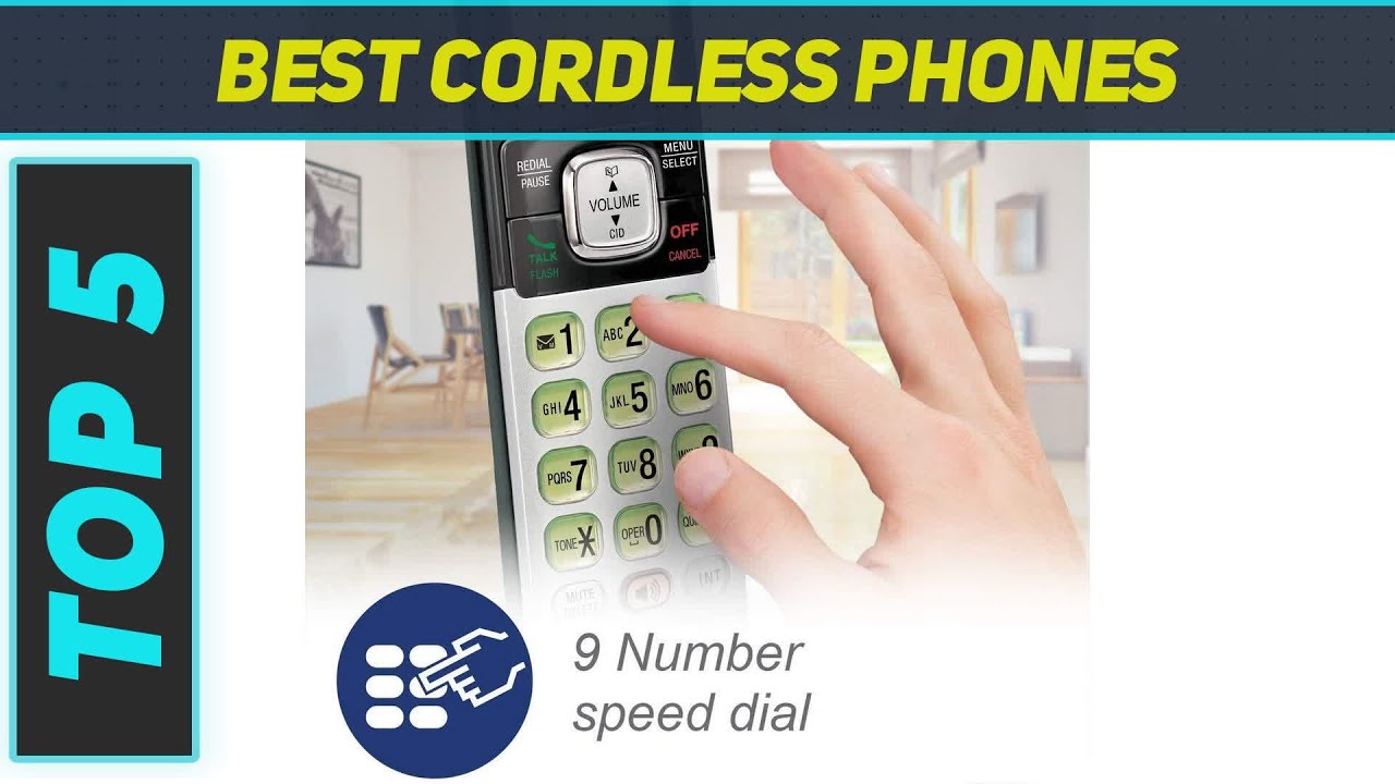 Top 5 Best Cordless Phones 2023