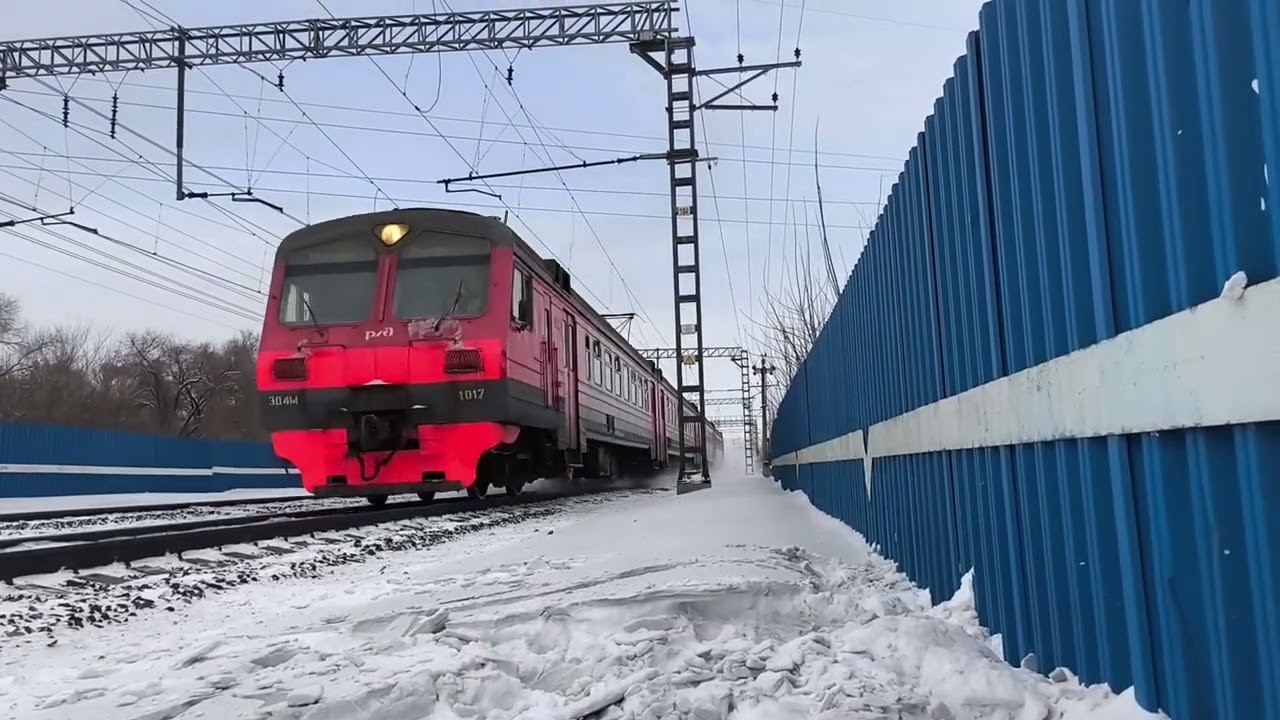 Сборник Поездов на Участке Самара-Мирная + Дополнение в конце!