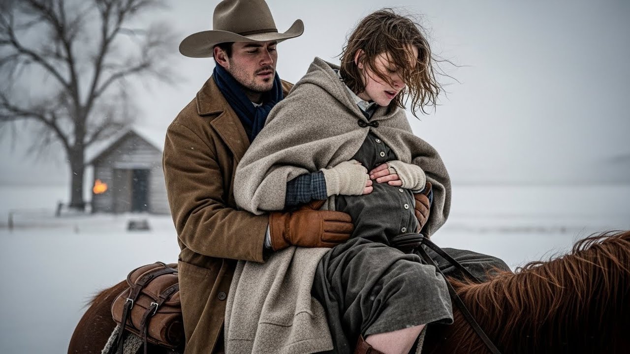 She Was Unwed And Delivering Alone In The Snow, A Cowboy Heard Her Screaming And Saved Them Both