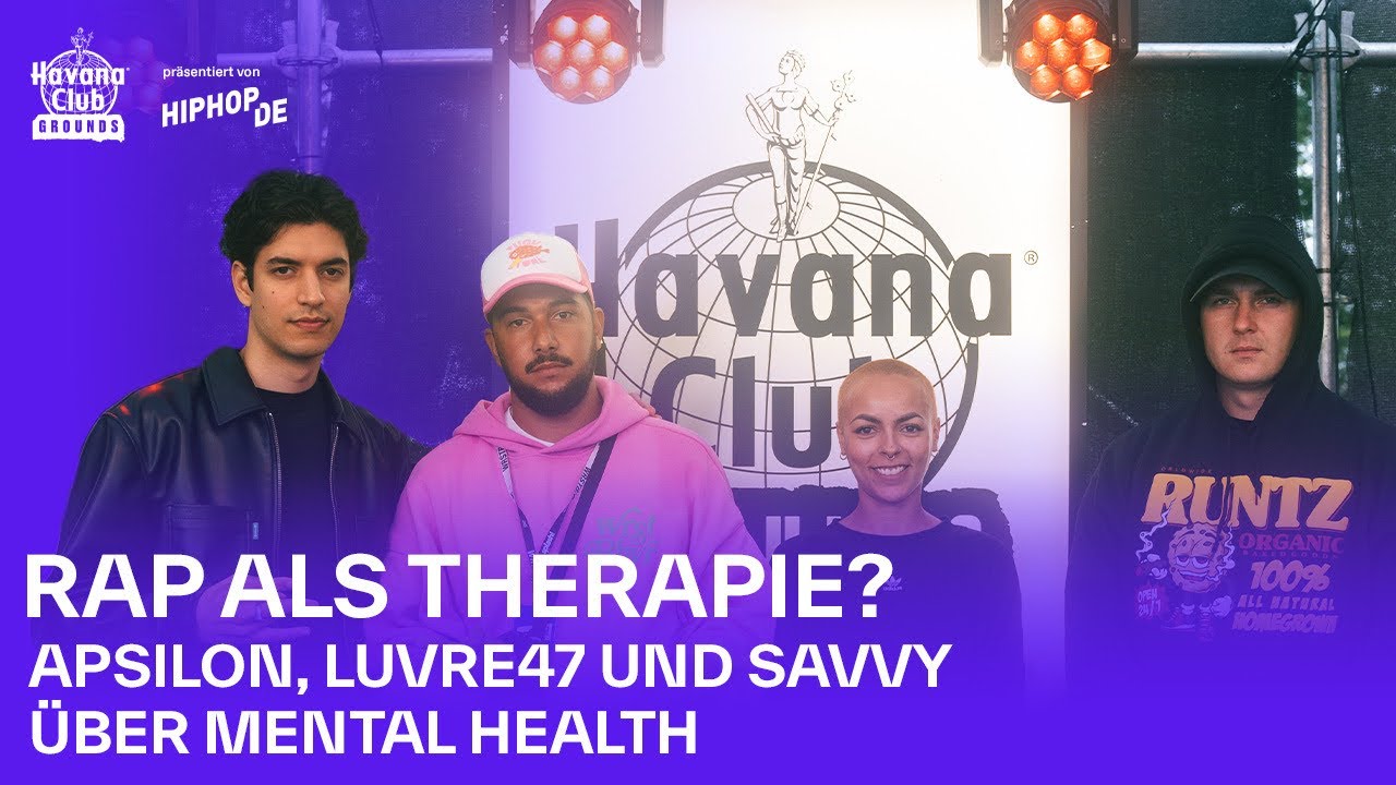 Entwicklung von Mental Health im Deutschrap mit Apsilon, Luvre47 & Savvy | Havana Club Grounds Talk