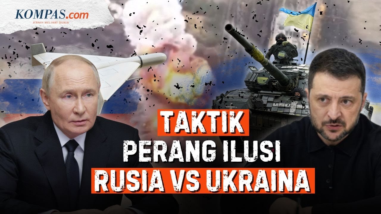 Rusia Vs Ukraina Adu Alat Tempur Palsu, Taktik Tipuan Perang Baru?