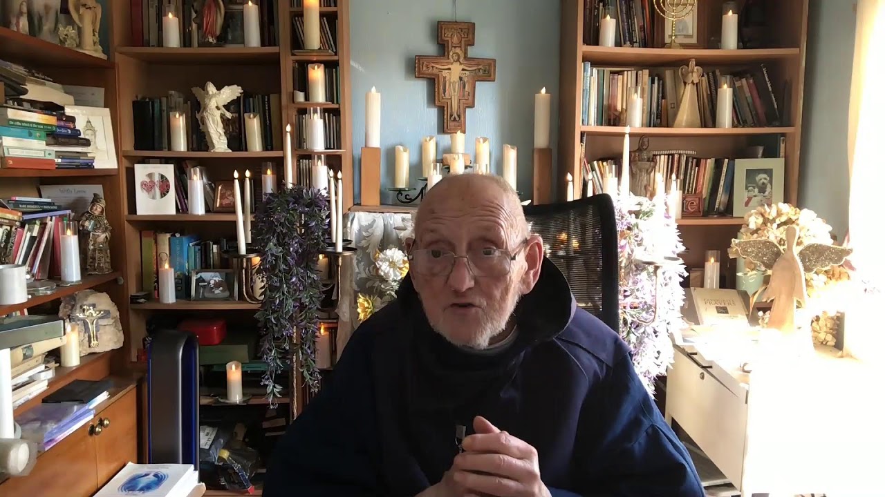 March 19th Brother Celebrates Morning Prayers Feast Day of St. Joseph 4 Peace