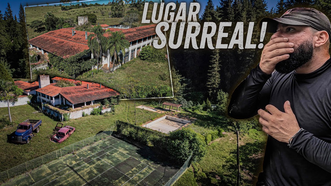 FAZENDA DE LUXO USADA PELA ELITE É ABANDONADA COM TUDO - VESTÍGIOS DO TEMPO DE OSTENTAÇÃO DA ÉPOCA!