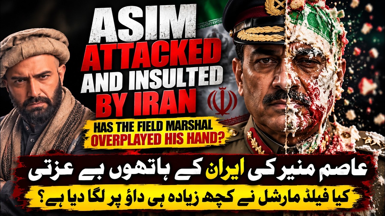 IN IRAN, ASIM GETS EGG ON HIS FACE