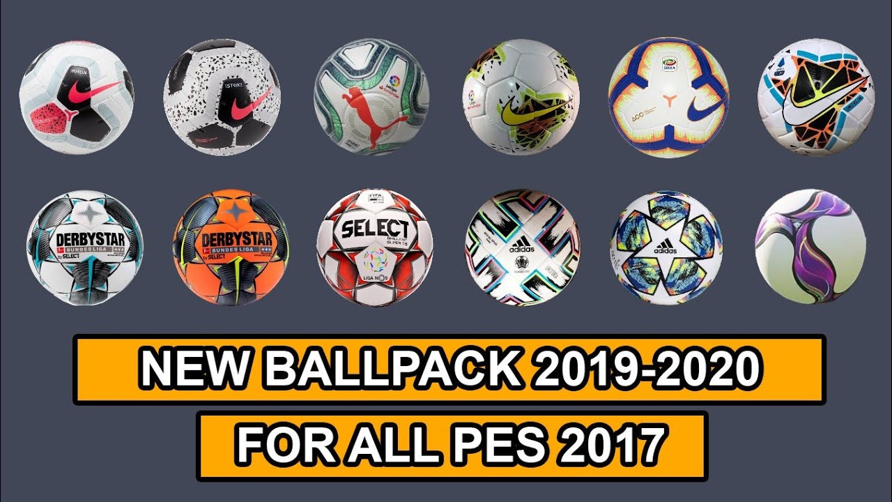 PES 2017 | New Ballpack Season 2019/2020