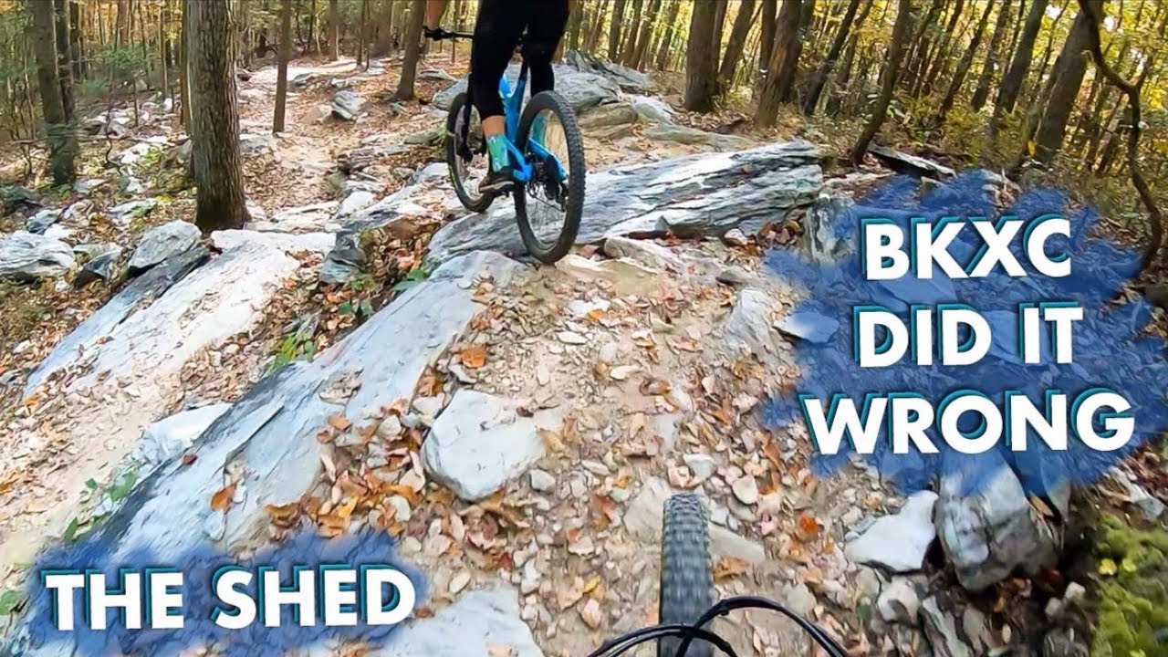 BKXC rode the wrong trails - NEW SHED MTB TRAILS - Boundary & Catoctin - Maryland Mountain Biking