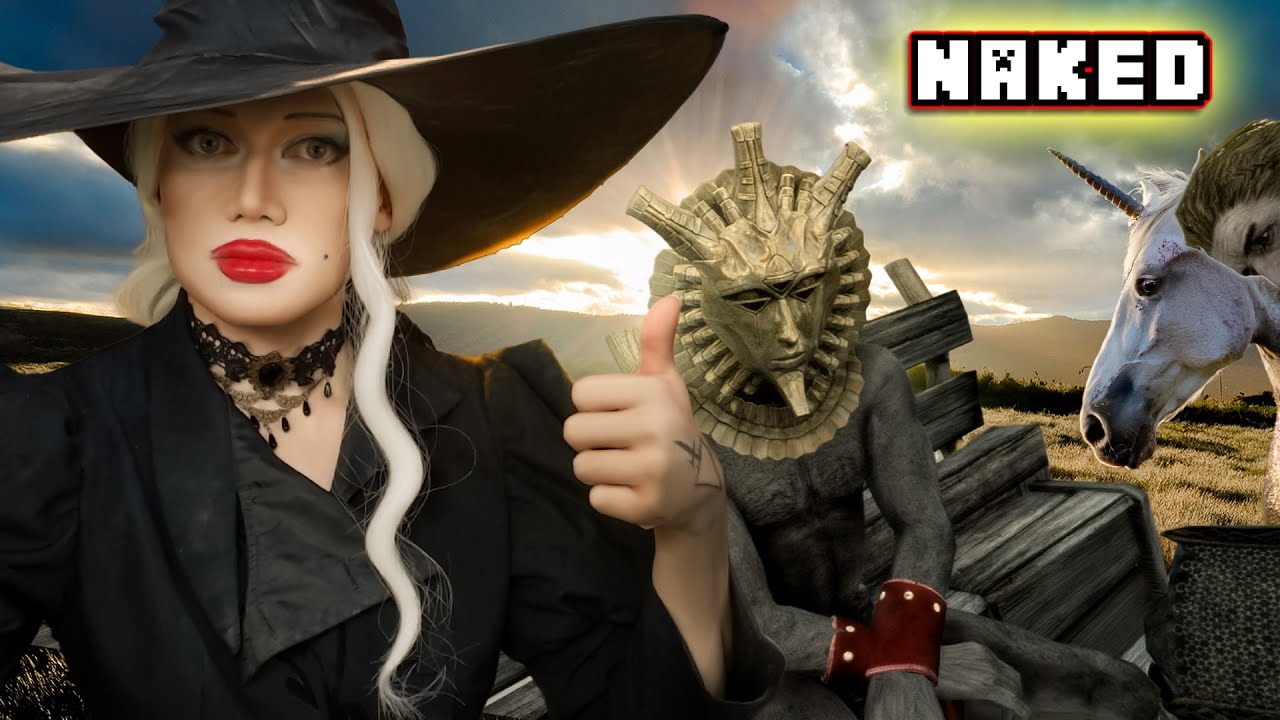 Oblivion NPC plays Skyrim with Dagoth Ur