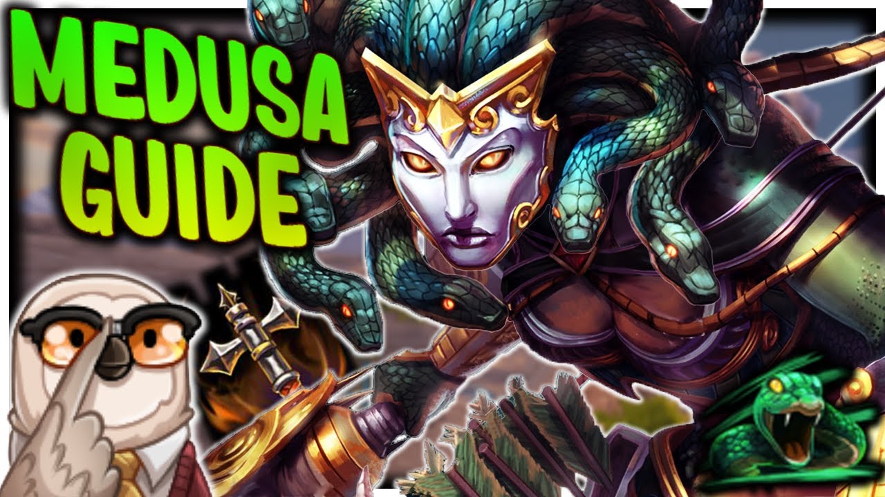 MEDUSA GUIDE: AGGRESSIVE GAME PLAY IS KEY! | Incon | Smite