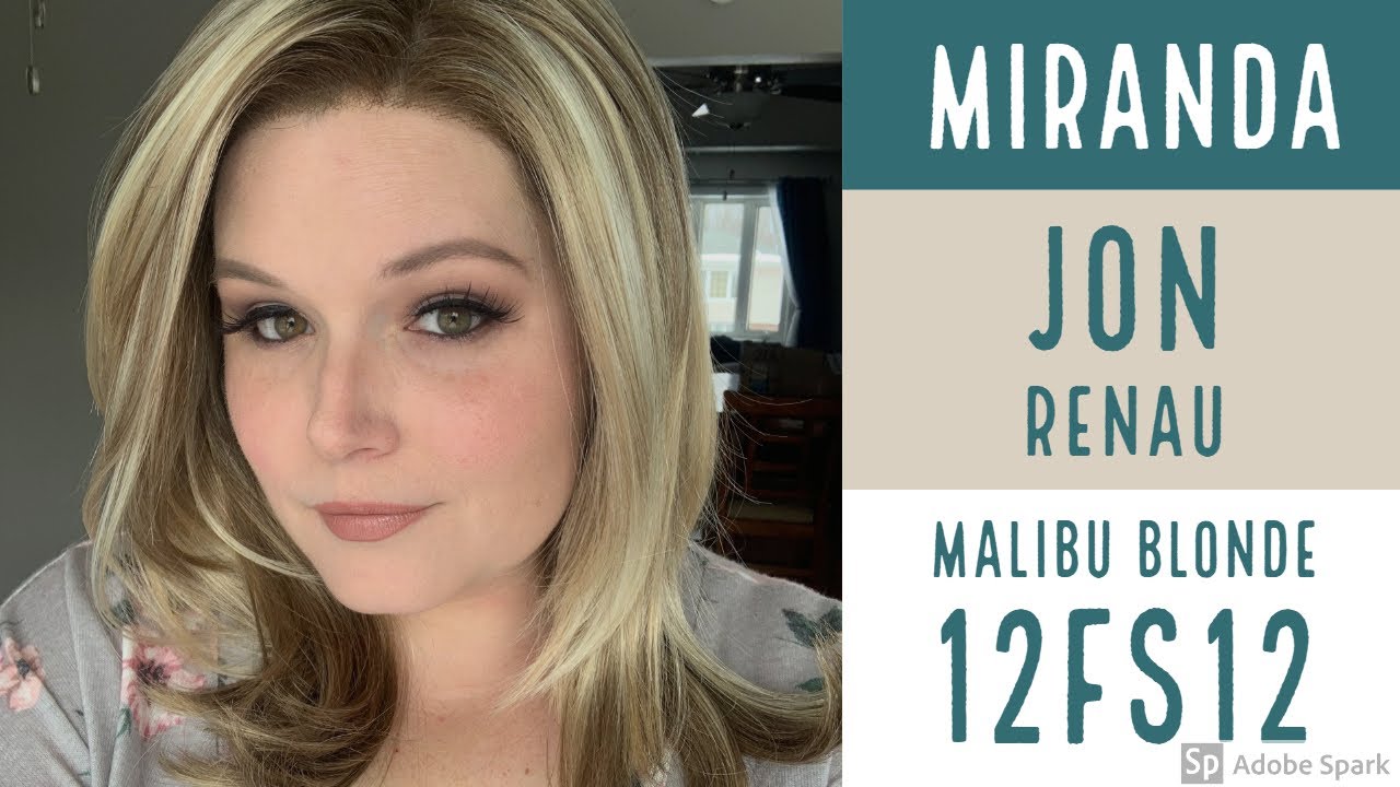 Miranda by Jon Renau Malibu Blonde 12FS12