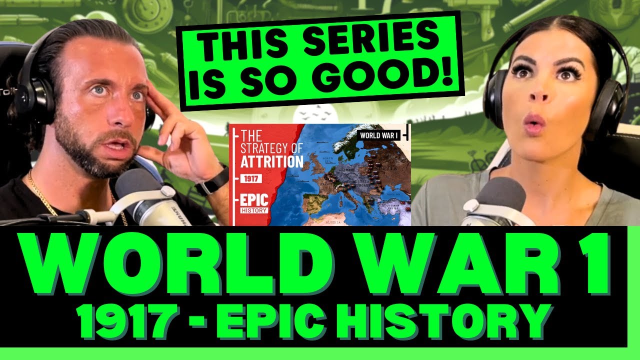 THE USA DECLARES WAR ON GERMANY! First Time Reaction To World War 1 (Part 5) - 1917 Epic History!