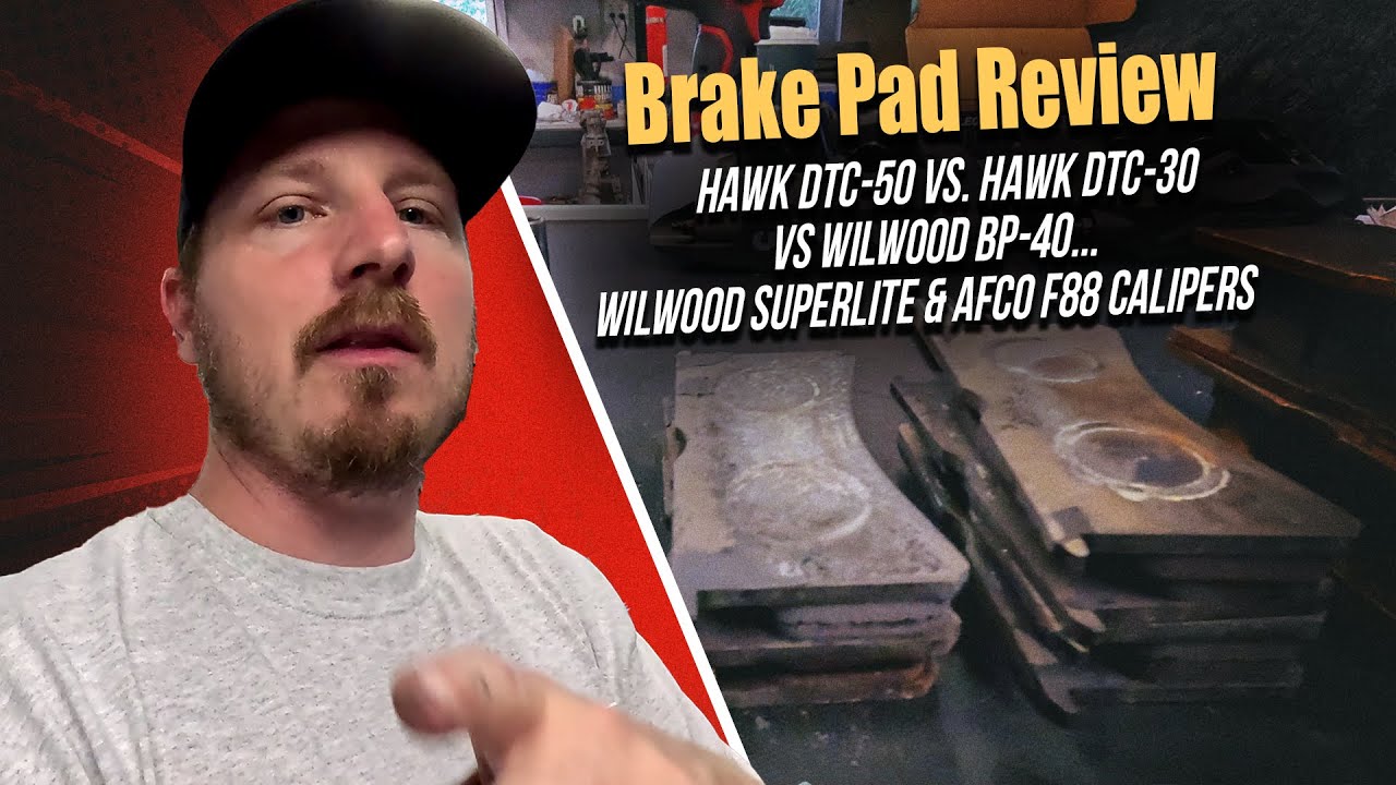 Results: Wilwood BP-40 vs. Hawk DTC-30 vs. Hawk DTC-50 for Endurance Racing - 7420 Pad Shape