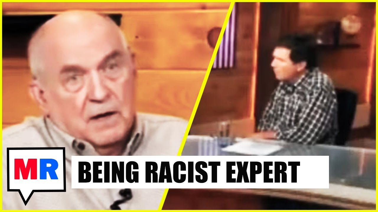 Racist Dinosaur Tells Tucker Carlson Why Black People Aren't Smart