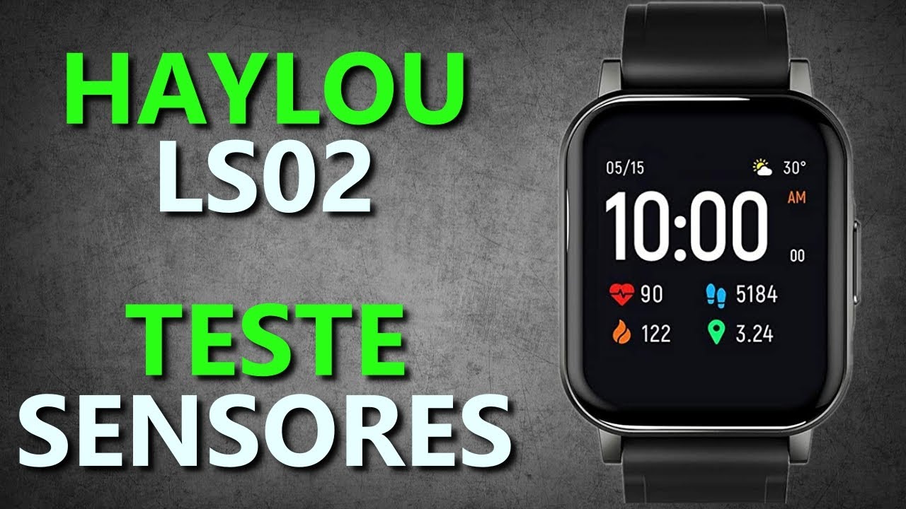 OS SENSORES FUNCIONAM?? Smartwatch Haylou LS02 e LS05 SOLAR