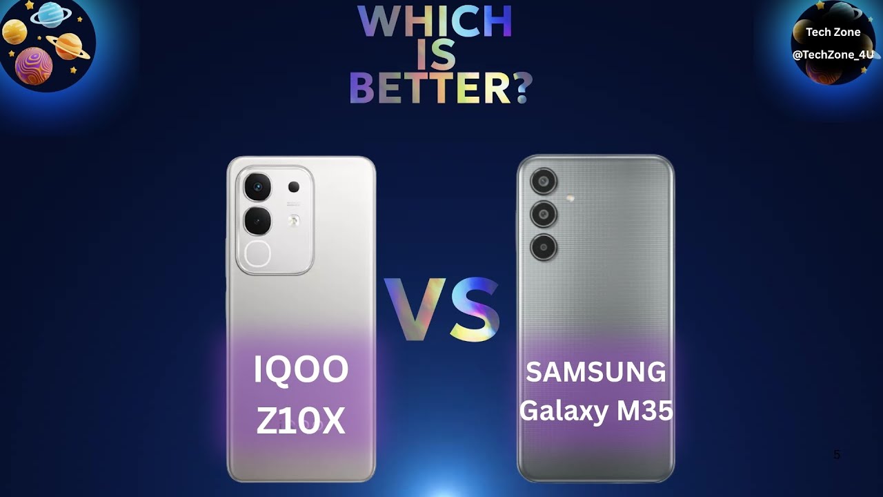 IQOO Z10X 5G vs SAMSUNG Galaxy M35 5G - Full Review - Best Phone Under Your Budget?