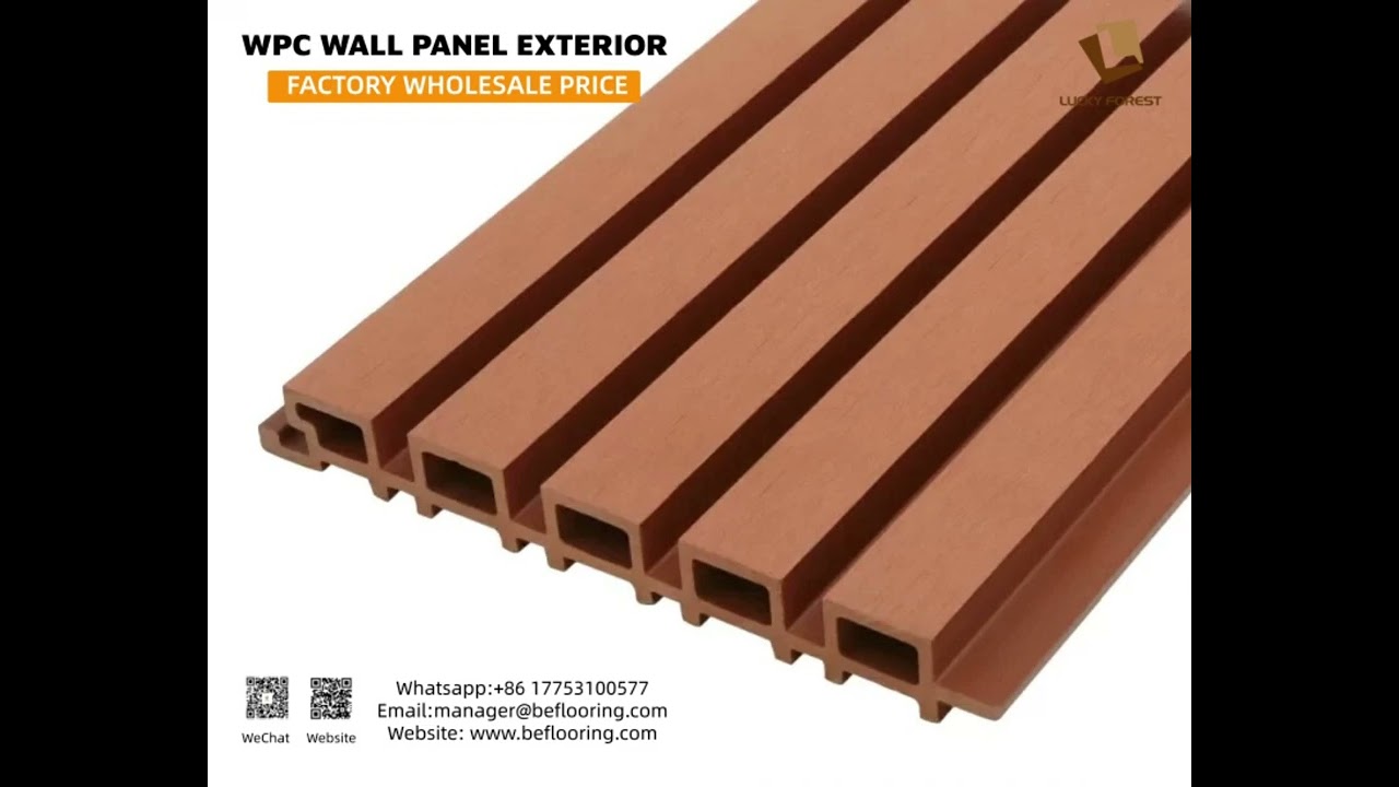 WPC WALL PANEL EXTERIOR - FACTORY WHOLESALE PRICE