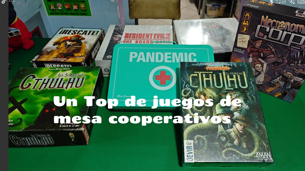 Un Top de juegos de mesa cooperativos