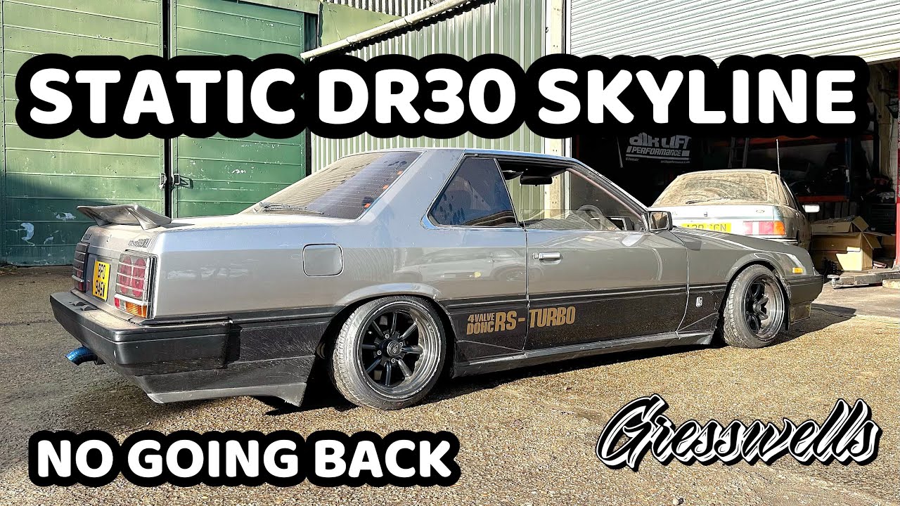 Subframe Raise On A Static Nissan Skyline DR30