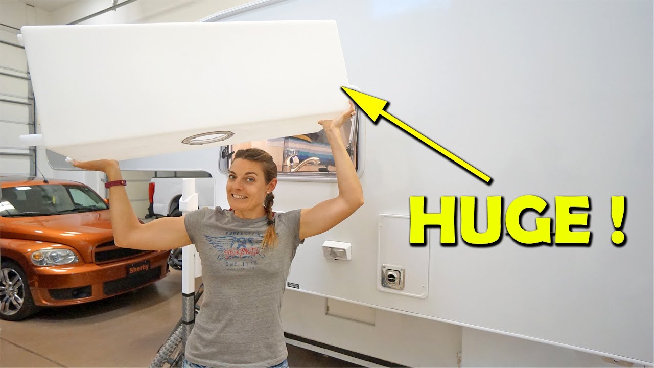 How BIG??  Water Tank Upgrade!!!  Expedition Truck Camper