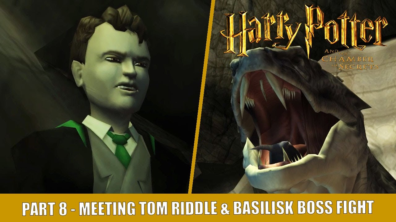 Harry Potter and the Chamber of Secrets #End - Part 8 - Meeting Tom Riddle & Basilisk Boss Fight