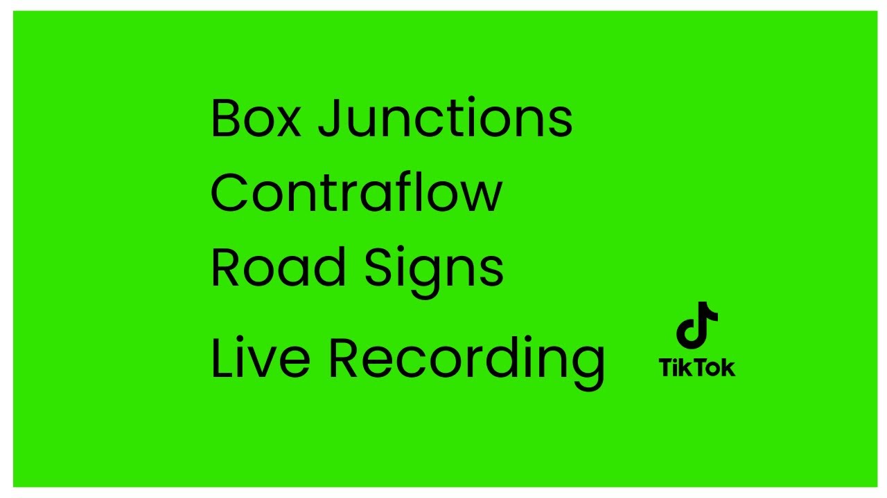 Theory Test Lesson - Live Recording
