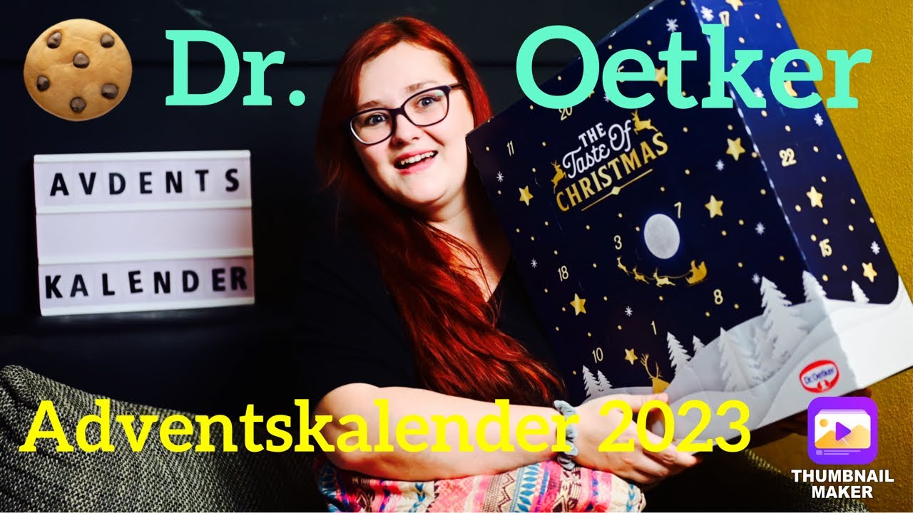 ADVENTSKALENDER UNBOXING | Dr  Oetker Adventskalender 2023 || In der Weihnachtsbäckerei!!