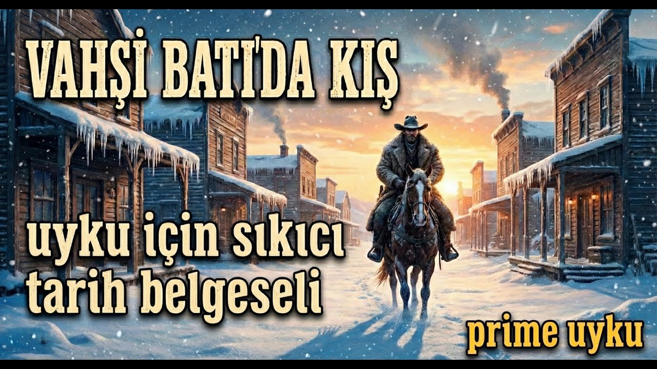 Uyku İçin Sıkıcı Tarih | Vahşi Batı’da Kış Günleri I Prime Uyku