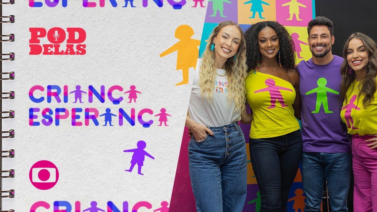 CAUÃ REYMOND E CRIS VIANNA NO CRIANÇA ESPERANÇA - PODDELAS #185