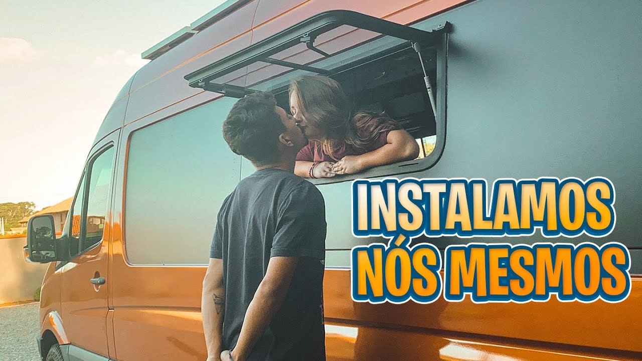 COMO INSTALAR JANELAS MOTORHOME! Faça você mesmo