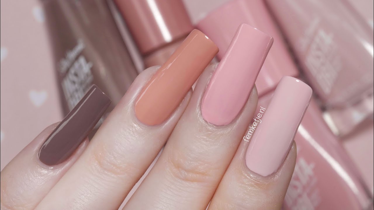 4X Sally Hansen Instadri Nail Polish 💕 - femketjeNL