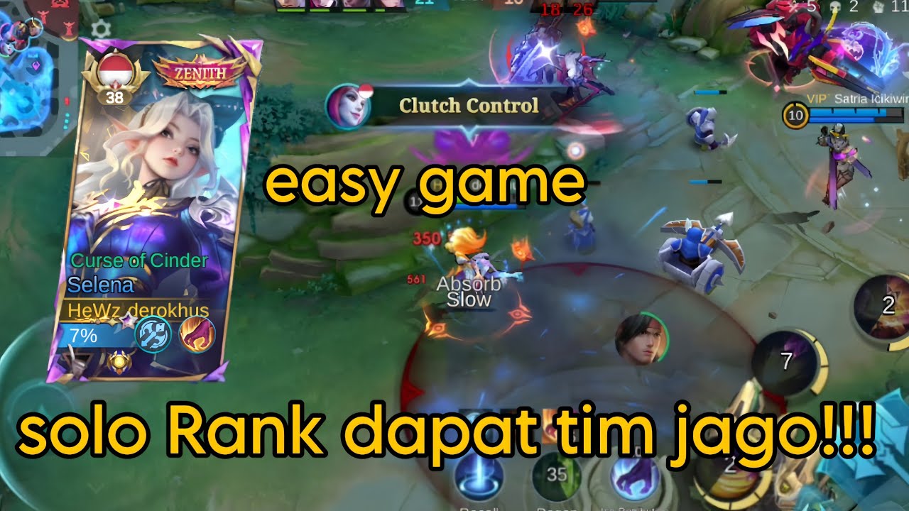Mobile legends|kapan lagi ketemu tim sejago ini dan sebar bar ini!!!|Indonesia 