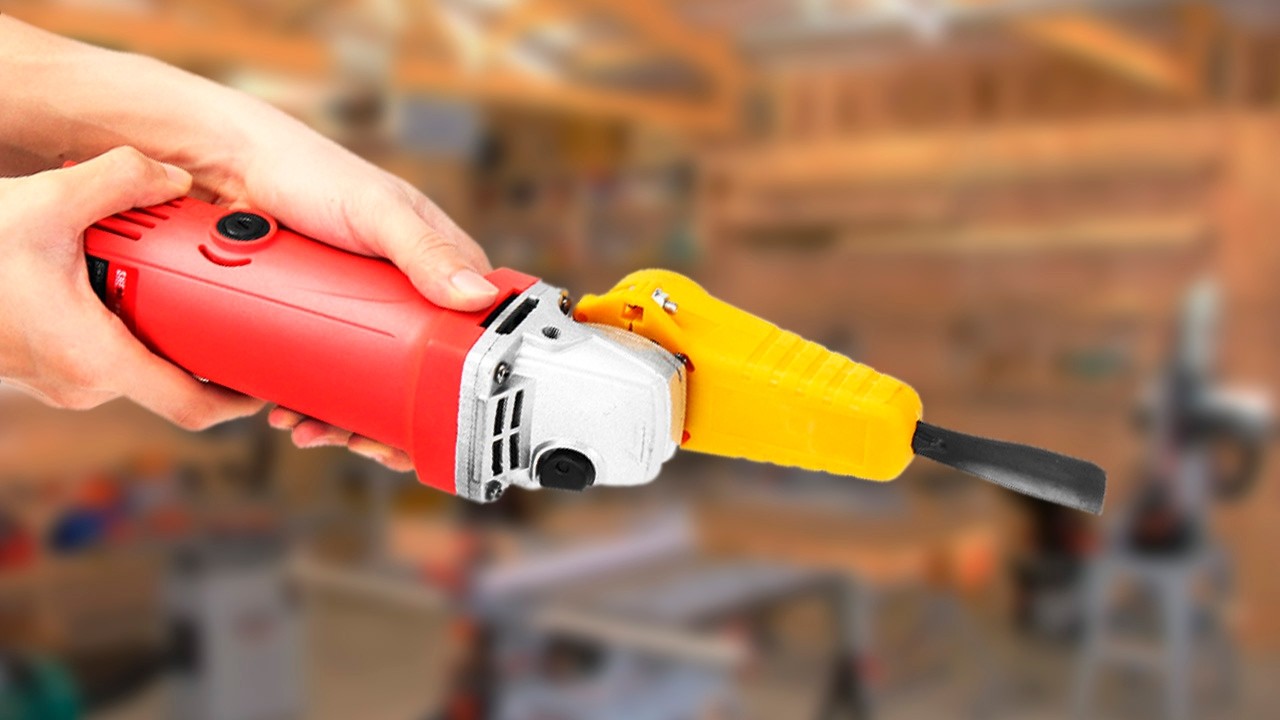 🛠Адаптеры и насадки для болгарки и шуруповерта, которые сделают из них совершенно другие инструменты