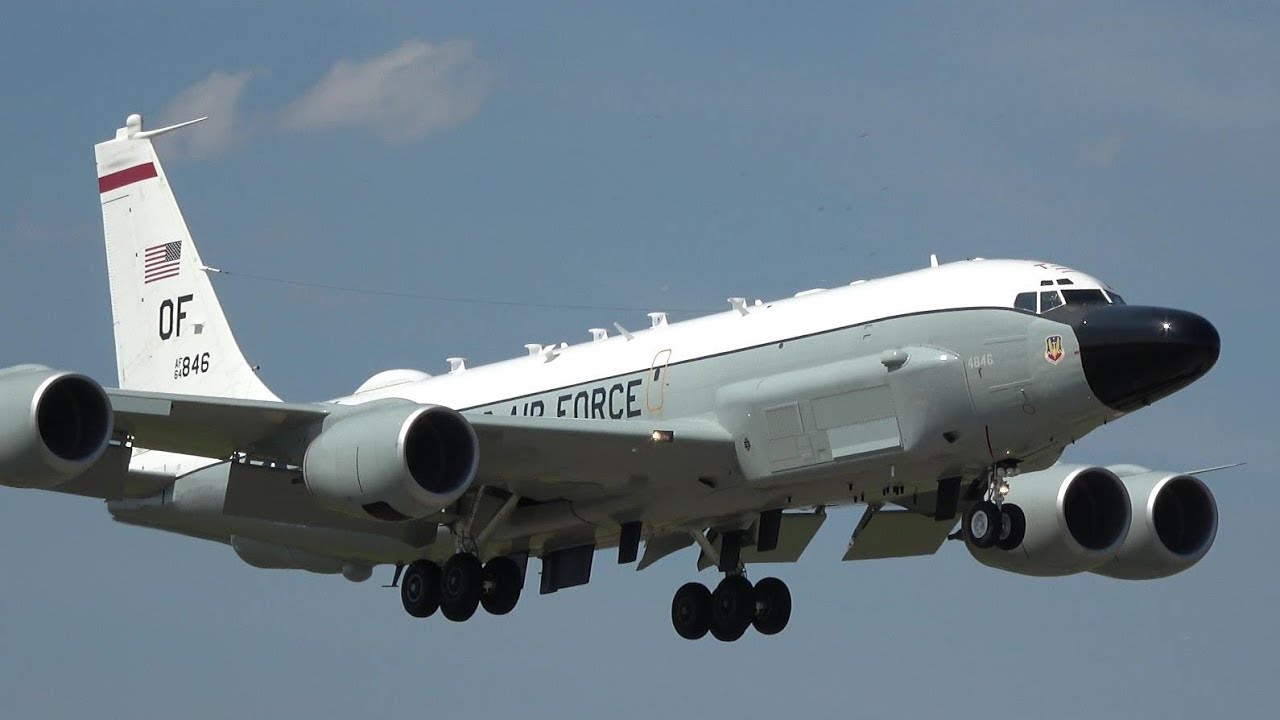 RC-135 Rivet Joint  & four engined friends