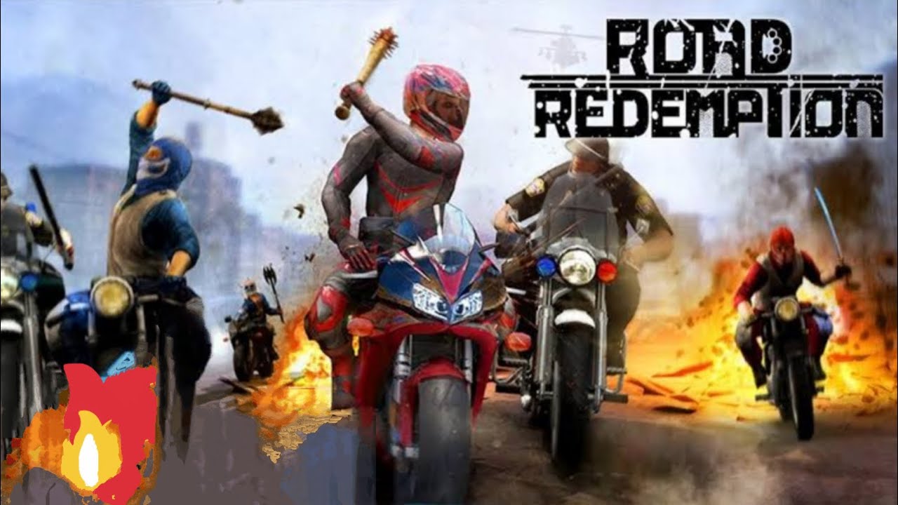 Smashing bikers and causing chaos | road redemption. 