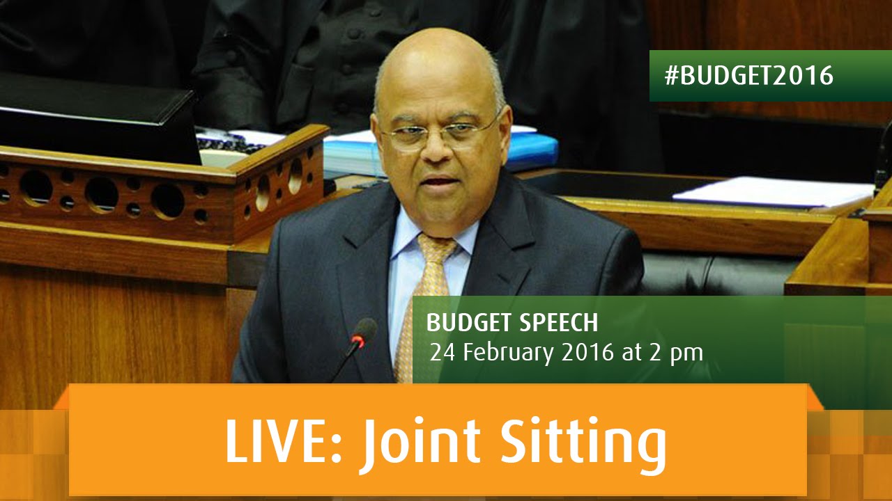 Budget Speech: National Assembly, 24 February 2016
