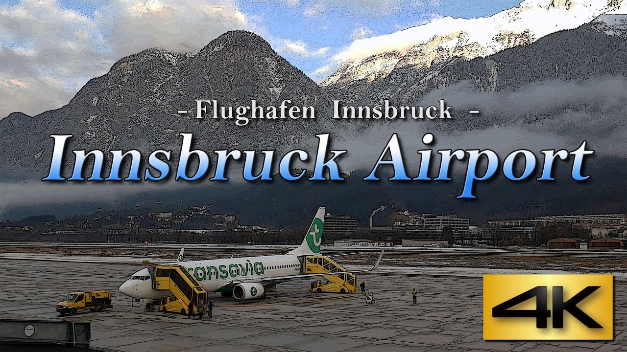 【4K】Special !!  Innsbruck Airport Austria 2017 the Amazing Airport Spotting