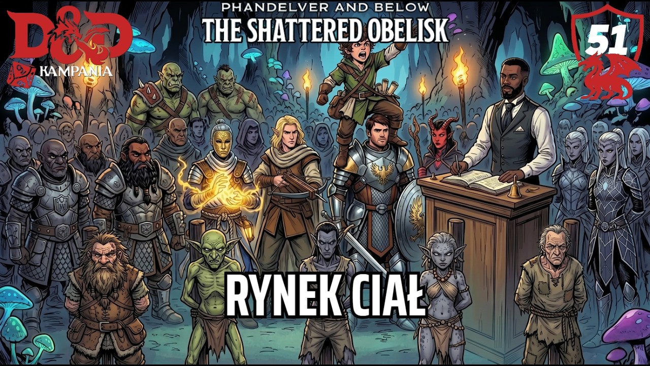 51. Rynek ciał | Sesja RPG Dungeons & Dragons | Phandelver and Below The Shattered Obelisk