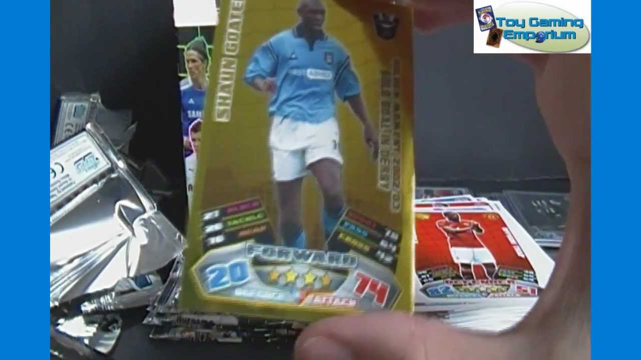 Opening a Box of Topps Match Attax 2011 / 2012 Trading Card Game Packs (Part 2)
